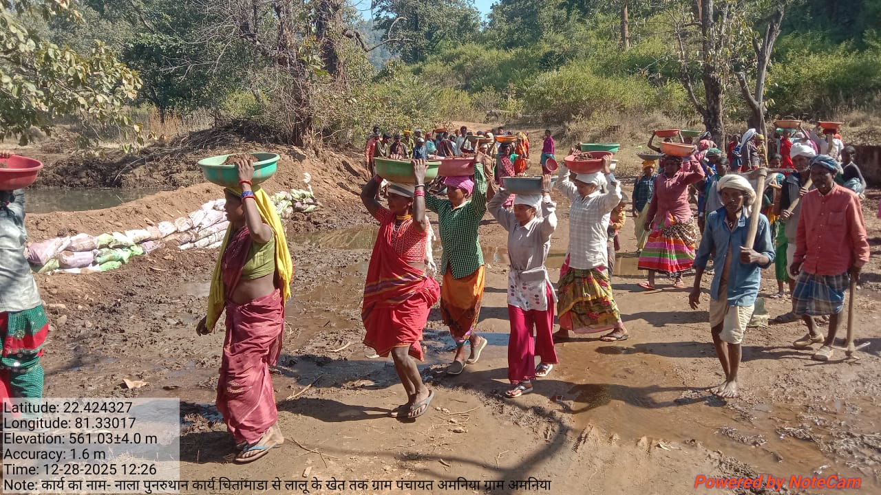 मनरेगा क्रियान्वयन में कबीरधाम जिला फिर बना प्रदेश में अग्रणी IMG 20260117 WA0029