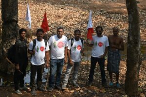 पानी बचाओ-बानी बचाओ अभियान,हॉफ नदी के उद्गम स्थल से पदयात्रा शुरू IMG 20260222 WA0004