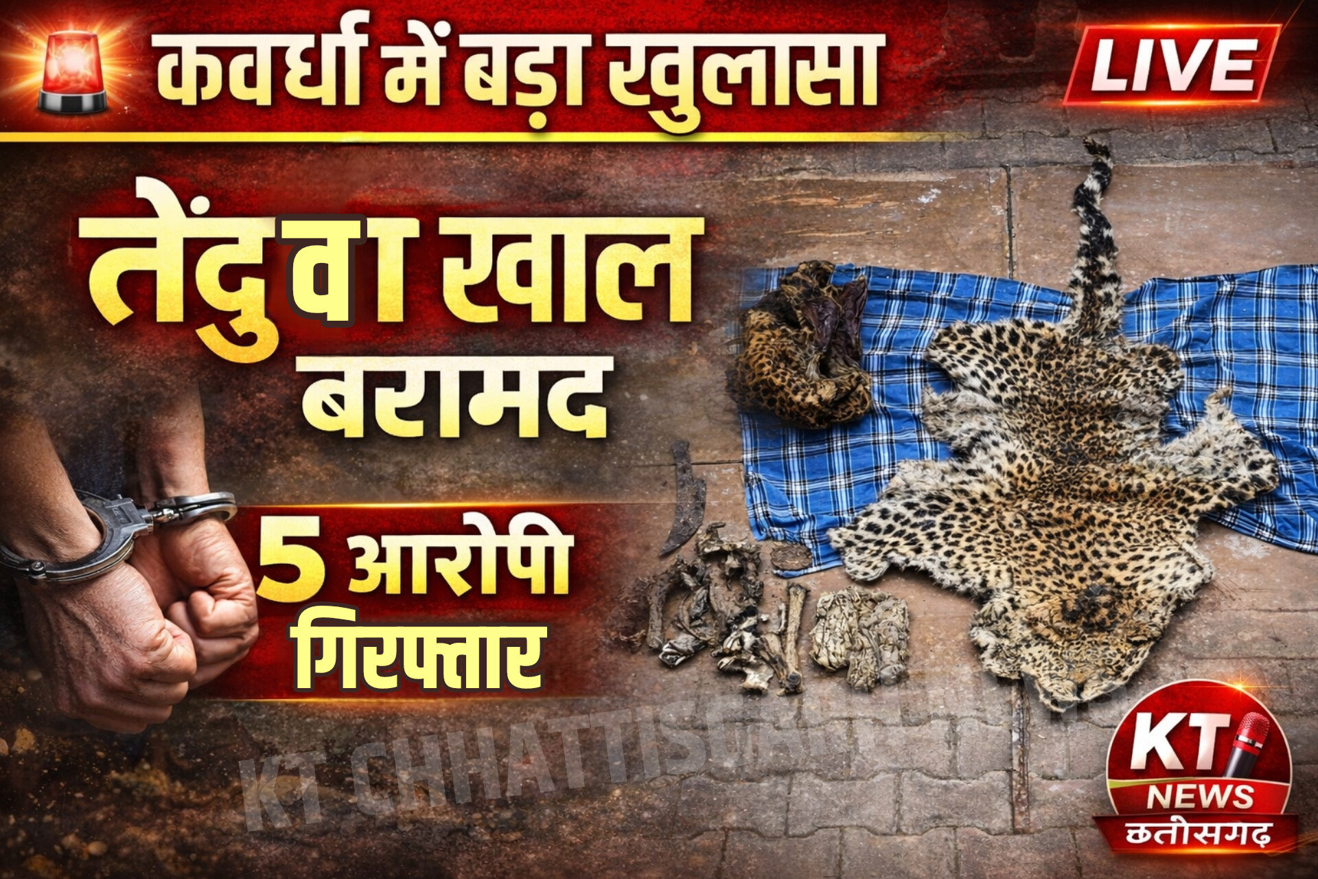 ЁЯРЖ рдХрд╡рд░реНрдзрд╛ рдореЗрдВ рддреЗрдВрджреБрдЖ рдЦрд╛рд▓ рддрд╕реНрдХрд░реА рдХрд╛ рдЦреБрд▓рд╛рд╕рд╛, 5 рдЖрд░реЛрдкреА рдЧрд┐рд░рдлреНрддрд╛рд░ InShot 20260321 231104166