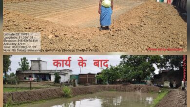 मोर गांव मोर पानी अभियान से लौटी जल समृद्धि, बारिश में लबालब हुईं डबरियां और नवा तरिया IMG 20260708 WA0015