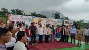 कर्रेगुट्टा पर लहराया तिरंगा, 600 किमी की बस्तर तिरंगा यात्रा का हुआ समापन IMG 20260814 WA0010