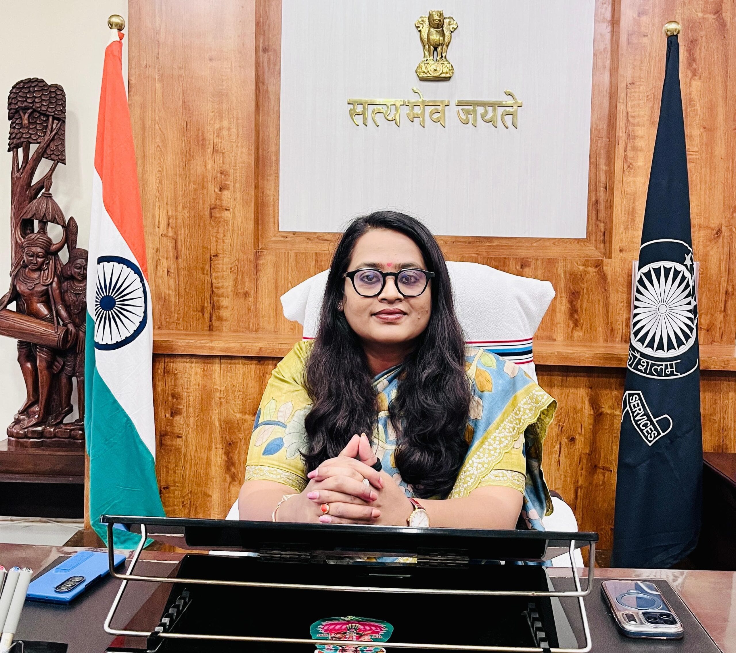 जिले की नवपदस्थ कलेक्टर श्रीमती तुलिका प्रजापति ने किया कार्यभार ग्रहण IMG 20260821 WA0013 scaled
