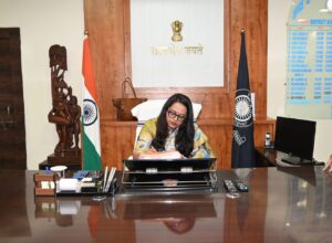 जिले की नवपदस्थ कलेक्टर श्रीमती तुलिका प्रजापति ने किया कार्यभार ग्रहण IMG 20260821 WA0014