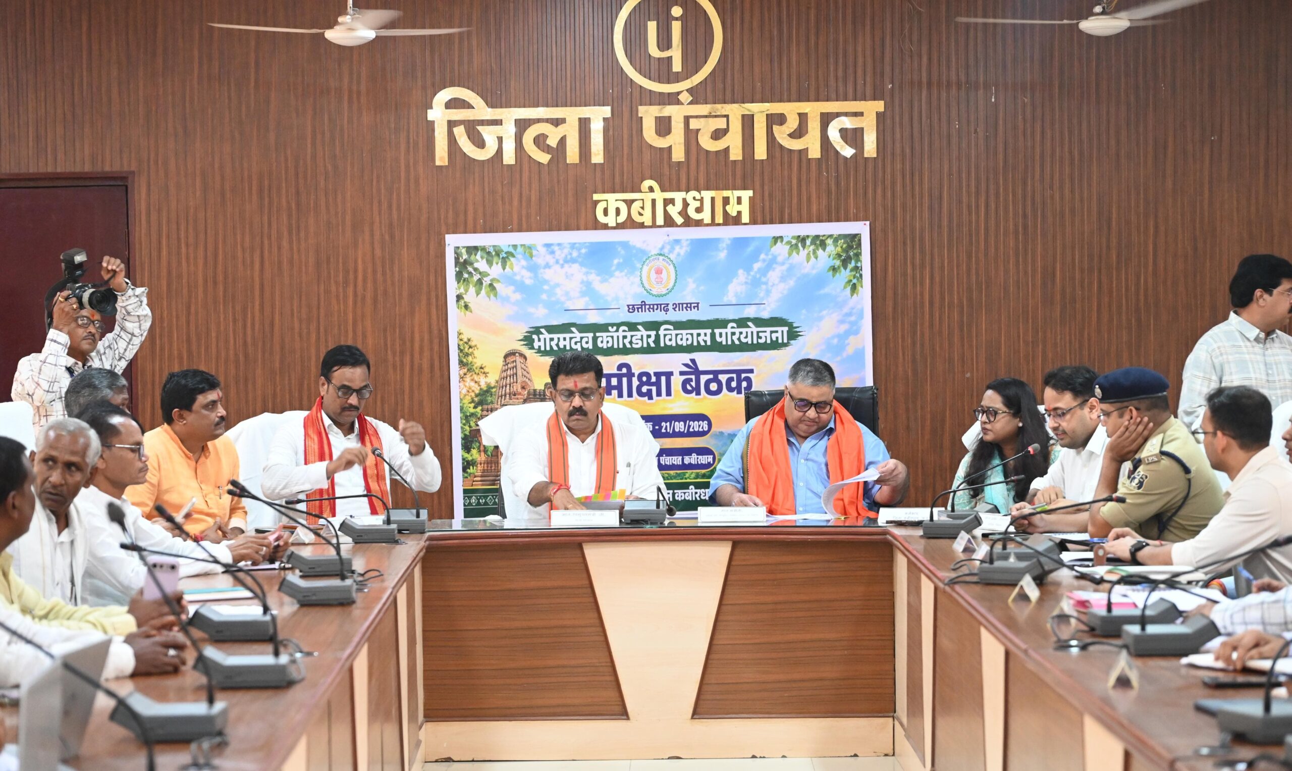 भोरमदेव कॉरिडोर के काम म अब दिखना चाही तेजी, ठेकेदार मन ला मंत्री मन के कड़ा निर्देश IMG 20260921 WA0010 scaled