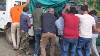कवर्धा शहर में स्नेहा हॉस्पिटल के महिला शौचालय से तेंदुए का सफल रेस्क्यू IMG 20261005 224919
